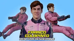 Franco Colapinto real time renderable head