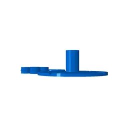 Free Tools & Spare Parts STL Download - Tow turntable bearings and plateby user3101218343