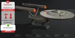 Gambody STL files of USS Enterprise NCC-1701 for 3D Printer