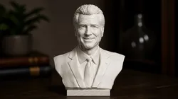Gavin Newsom 3D Print Model in Figurines 639681