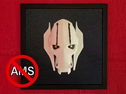 General Grievous - Shelf Art - No AMS - Free 3D Print Model