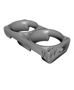 Golf 4 Gauge Mount Pod 2x52mm Center Console LEFT/RIGHT
