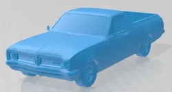Holden HG Kingswood Ute V8 1970 Printable Car 3D Print Model in Automotive 639556
