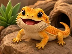 Iron Antler Bearded Dragon - Free 3D Print Model