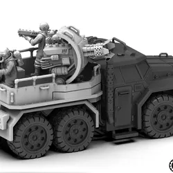 Ironblood - Juggertruck weapons platform