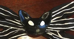 Jack Skellington bow tie bat