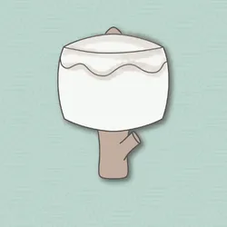 Kawaii Smore's Stick Camping Cookie Cutter