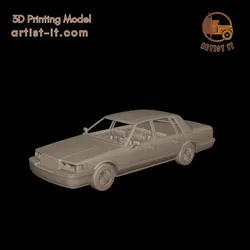 Lincoln town car 1990-1995 3d print model 3D Print Model in Automotive 638745