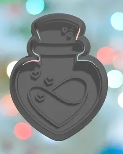 Love Potion Cookie Cutter