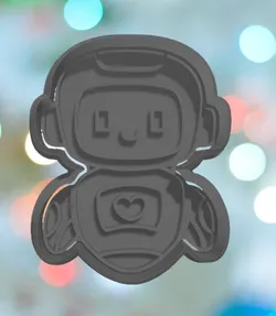 Love Robot Cookie Cutter