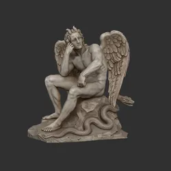 Lucifer Sculpture for 3D print 3D Print Model in Sculpture 639721