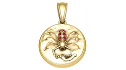 Luxury Spider Coin Pendant 3D Printable