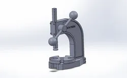 Manual Rack-and-Pinion Arbor Press