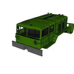 MAZ 545 / 537 double cabin double cabin 1/14