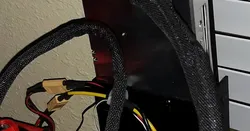 Mean Well NES-350 PSU cover Lack Table Mount