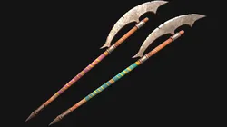 Medieval Polearm Weapon Berdysh Glaive Halberd Axe