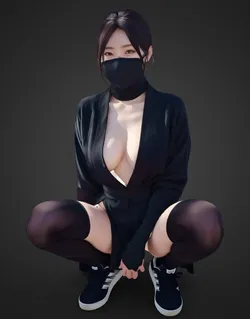 Ninja woman