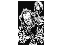 Pennywise stencil 5