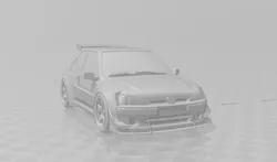 Peugeot 106 3D Print Model in Toys 638949