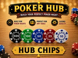 Poker Hub Chip Set - Free 3D Print Model
