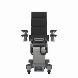Premium of Advanced Hydraulic Operating Table with Black Padding and Metal Clamps
