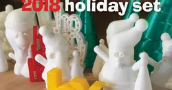 Santaville 2018 Holiday Set