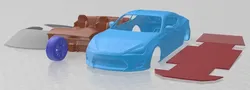 Scion FR S 2013 Printable Car 3D Print Model in Automotive 639652