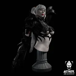 Serastra the Crimson Reaver Bust