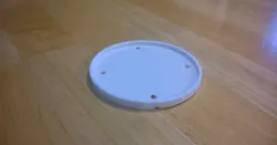 Shaving cream coaster