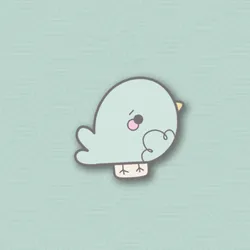 Simple Bird Cookie Cutter
