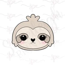 Sloth Face Cookie Cutter
