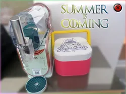 Slushi-Queen stylish transport box for Slushi cups - Free 3D Print Model