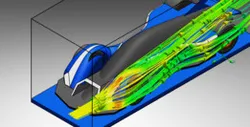 Super Car CFD Analysis Using SolidWorks Flow Simulation