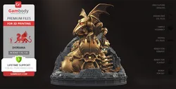 Super Metroid Golden Statues - 3D Printing Files