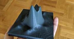 Tactile black hole image