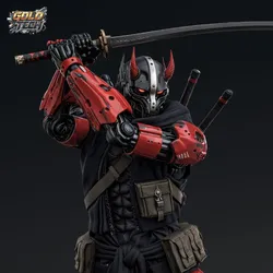 Takeda Cyberpunk Ninja - Katana Warrior STL
