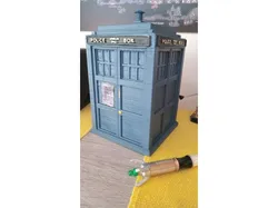 Tardis Deckbox - Toploader Lid