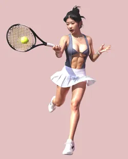 Tennis woman
