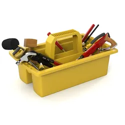 Tool Box With Tools