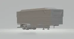 Trailer old brazil 2axles 3D Print Model in Vehicle 639522