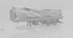 Trailer old brazil 2axles 3D Print Model in Vehicle 639534