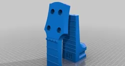 Ukulele neck with holes for pegs