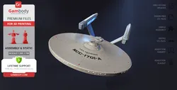 USS Enterprise NCC-1701-A - STL files for 3D Printing