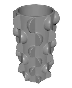 Vase Hemisphere Pattern
