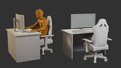 Video Game Player VGP1 001 3D Print Model in Figurines 638925