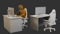 Video Game Player VGP1 004 3D Print Model in Figurines 638932