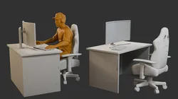 Video Game Player VGP1 005 3D Print Model in Figurines 638934