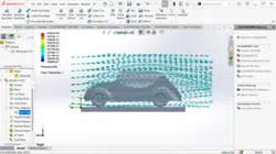 Volkswagen Beetle CFD Analysis Using SolidWorks Flow Simulation
