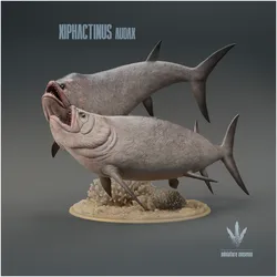 Xiphactinus audax : Fighting