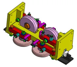 Aguide And Control Group For The Movement Of  The Cranes (Trolley Frame)